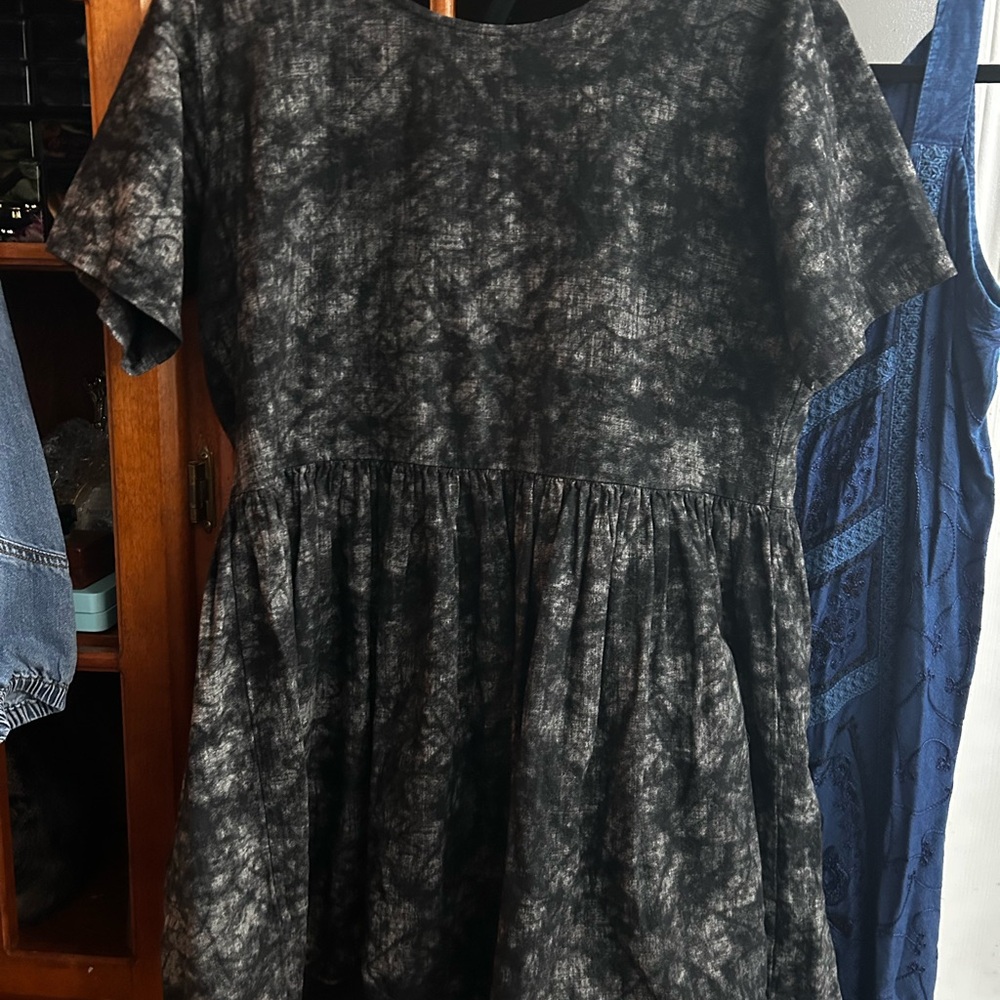 Topshop babydoll dress punk grunge goth